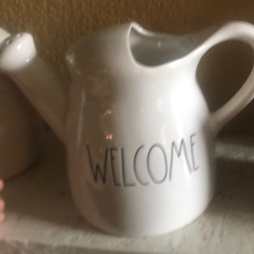 Rae Dunn welcome watering